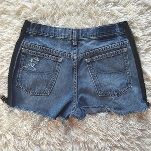 Furst of a Kind Upcycled Distressed Vintage Lee Shorts